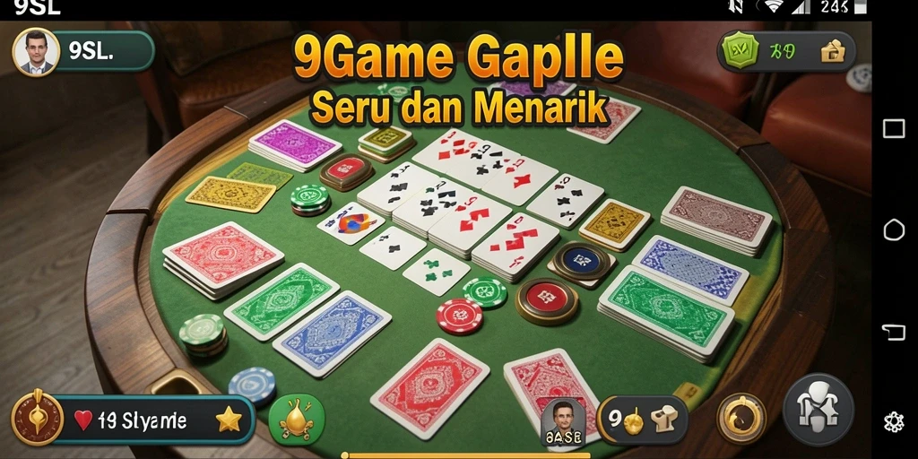 Tampilan gameplay Gaple yang menarik dan interaktif.
