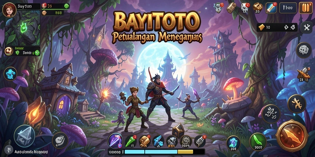 Tangkapan layar permainan <strong>BAYITOTO</strong> dengan pertarungan epik dan karakter yang memukau.