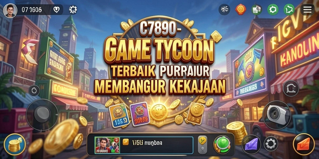 Tampilan utama gameplay C7890 yang menantang dan menarik.