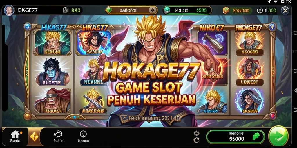 Tangkapan layar gameplay HOKAGE77 yang menarik dan seru.