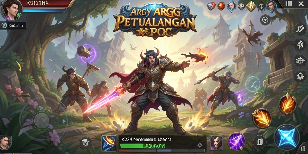 Tampilan gameplay ARPG yang mendebarkan di K234.