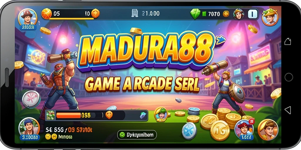 Tampilan gameplay seru dan menarik dari MADURA88 dalam kategori Arcade.