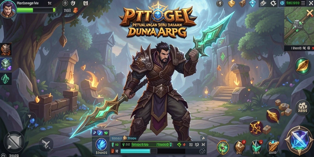 Tampilan aksi seru di dunia fantasi PTTOGEL.